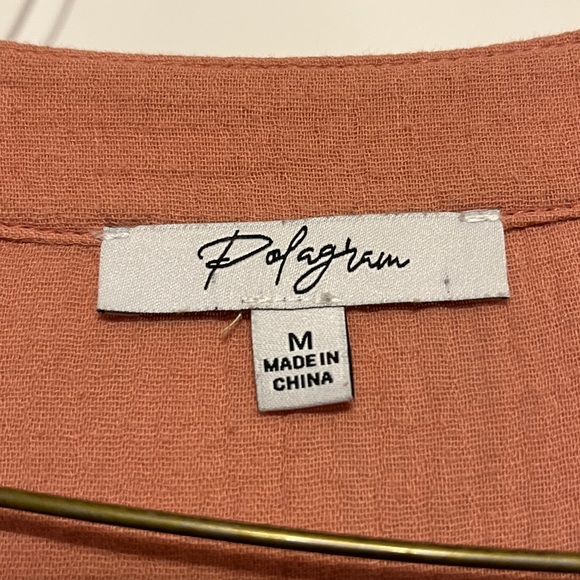 Polagram Terracotta Short Sleeve dress - Picture 2 of 4